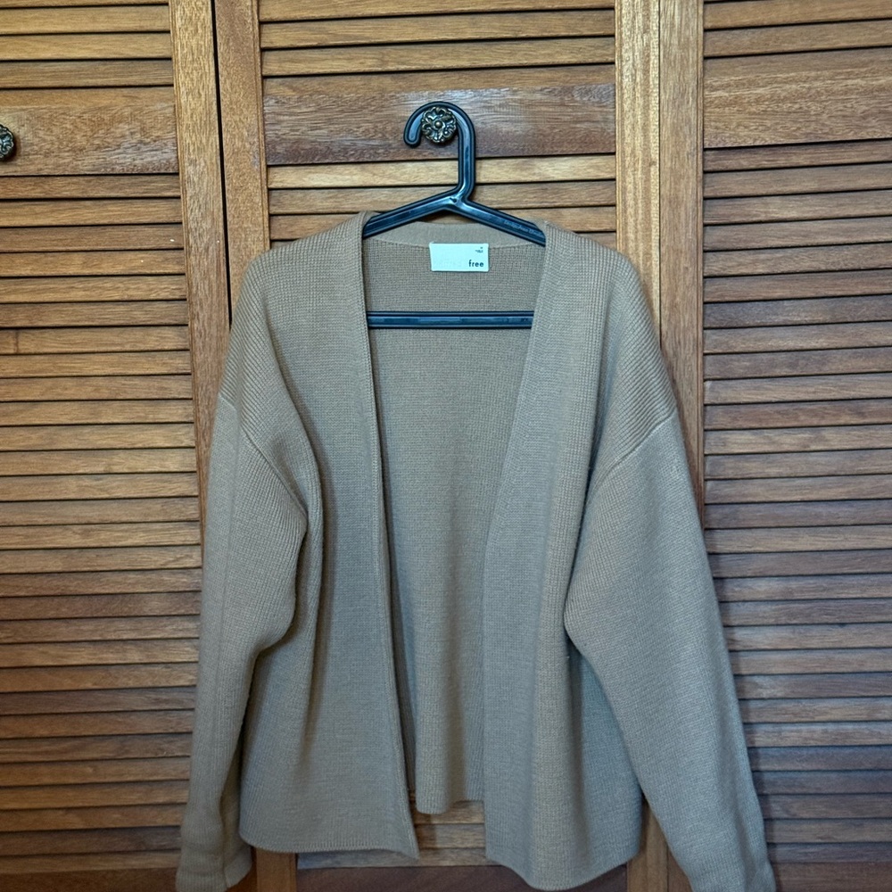 Wilfred Camel Cardigan